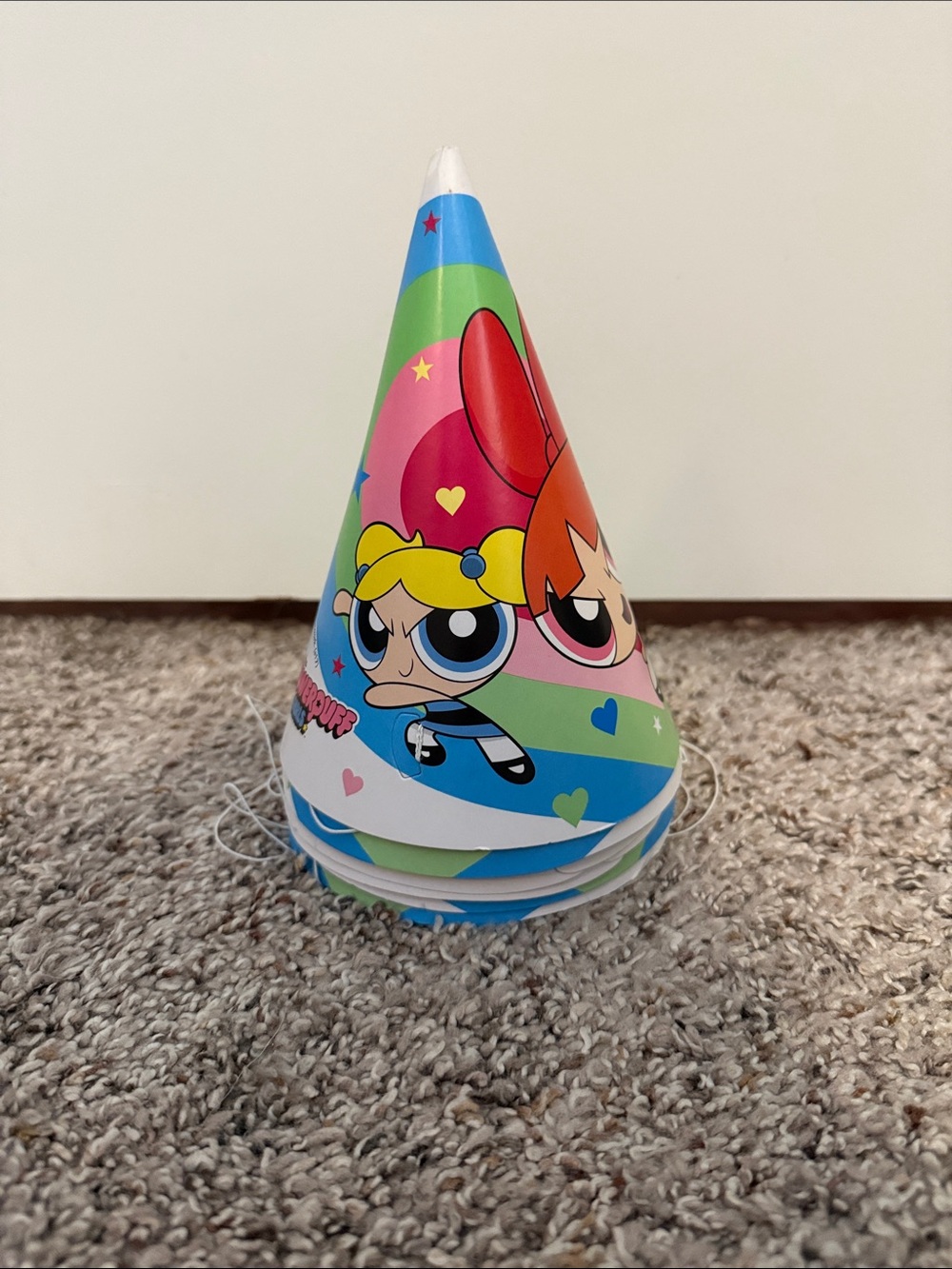 6 power puff girls party hats